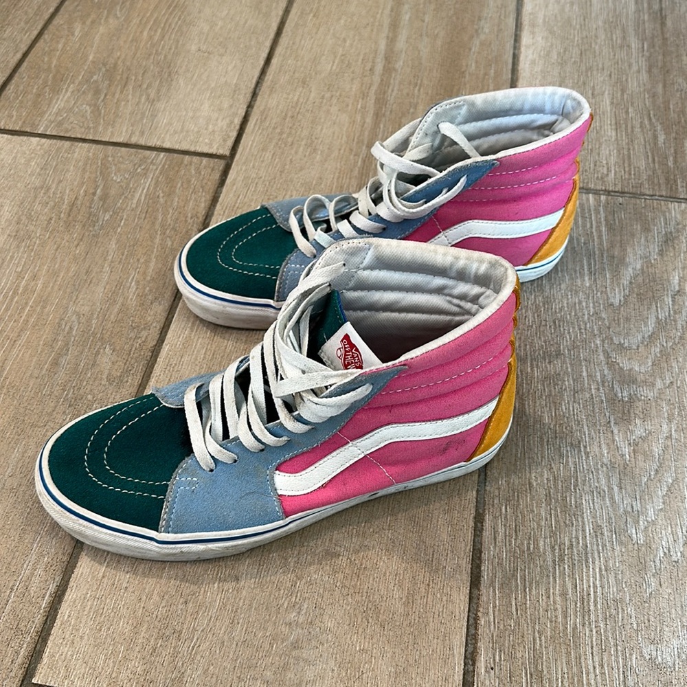 Vans Sk8-Hi Multi-Color Skate Shoes